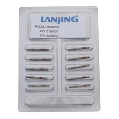 Dental Zirconia Cutting Diamond Bur FG Football Round End Taper Cylinder Egg