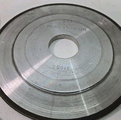 Lot of 3-DPI Diamond 6 “x 1.25” Type 12-Dish Diamond Grinding Wheel-USA-BB