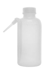 EISCO Wash Bottle, 500ml – Polyethylene – Translucent, Unbreakable – Screw Ca…