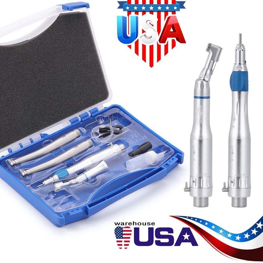 Dental Estilo Alta y Baja Velocidad Kit de Pieza de Mano Turbina 2 Agujero Kit