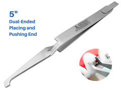 Orthodontic Bracket Placing Tweezer Set of 4 ARTMAN