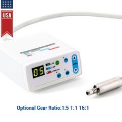 AZDENT Dental Brushless LED Electric Micro Motor 1:1/1:5 Increasing Handpiece