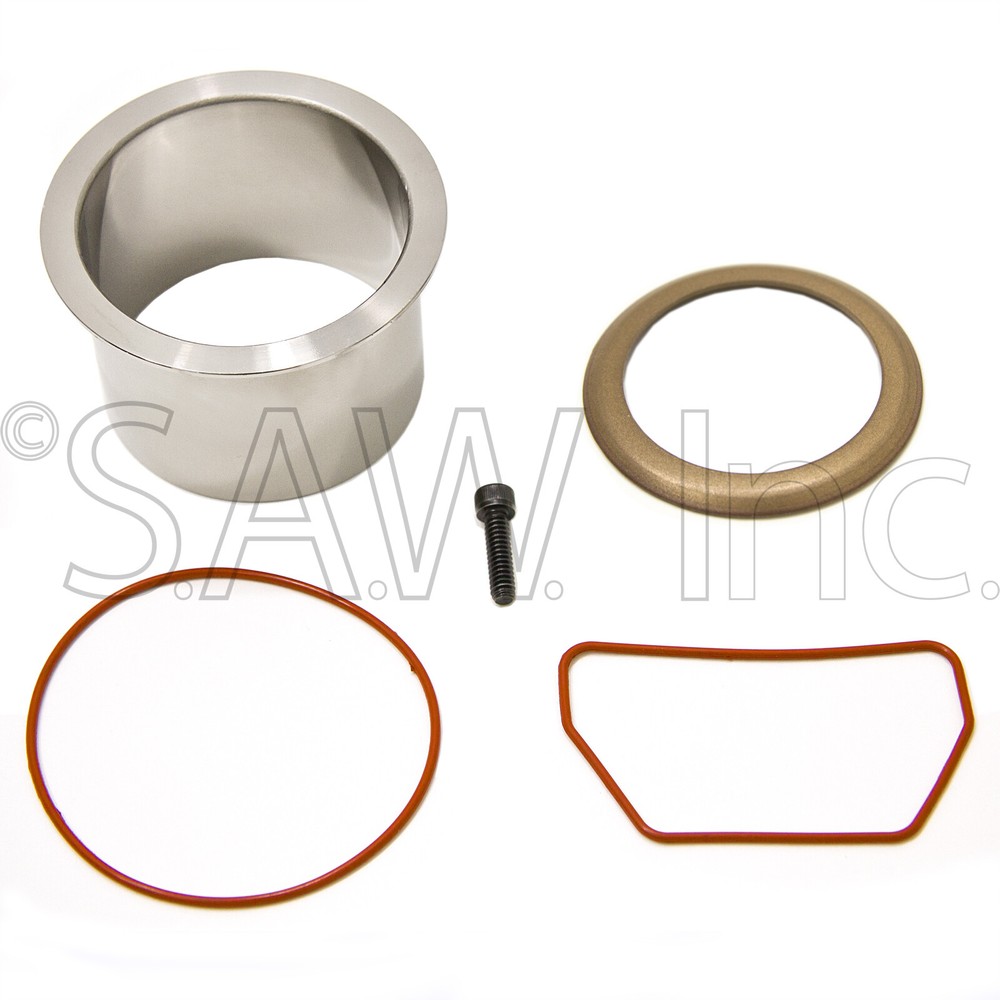 K-0650 Rebuild Kit, Molly Coated Cylinder Sleeve PreFormed Teflon Piston Ring