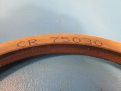 SKF CR 75030, Chicago Rawhide Single Lip Oil Seal, 7.500 in Shaft Dia., 8.500 in
