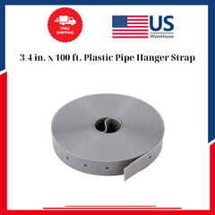 3/4 in. x 100 ft. Plastic Pipe Hanger Strap