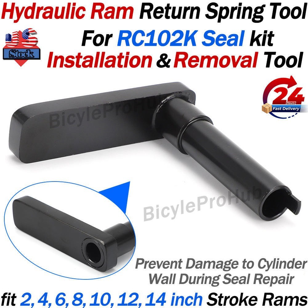 Hydraulic Ram Cylinder Return Spring Installation & Removal Tool For RC102K Seal