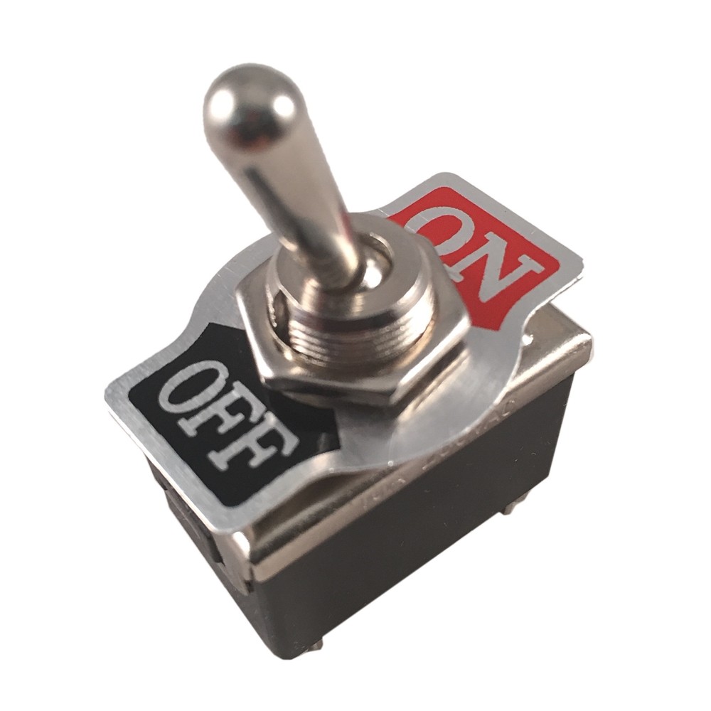 2 x Metal Rocker Toggle Switch Heavy Duty 4 Pin DPST On/Off 2 Posit Car Boat