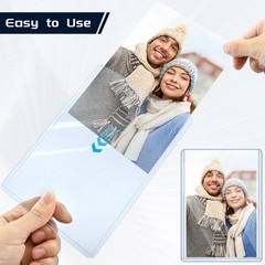 15 Pack Post Card Photo Top Loaders 4 x 6 Inches Hard Plastic Cards Sleeve Pr…