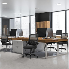 Sweetcrispy Home Office Managerial Executive Chair, Ergonomic Mesh Adjustable Sw