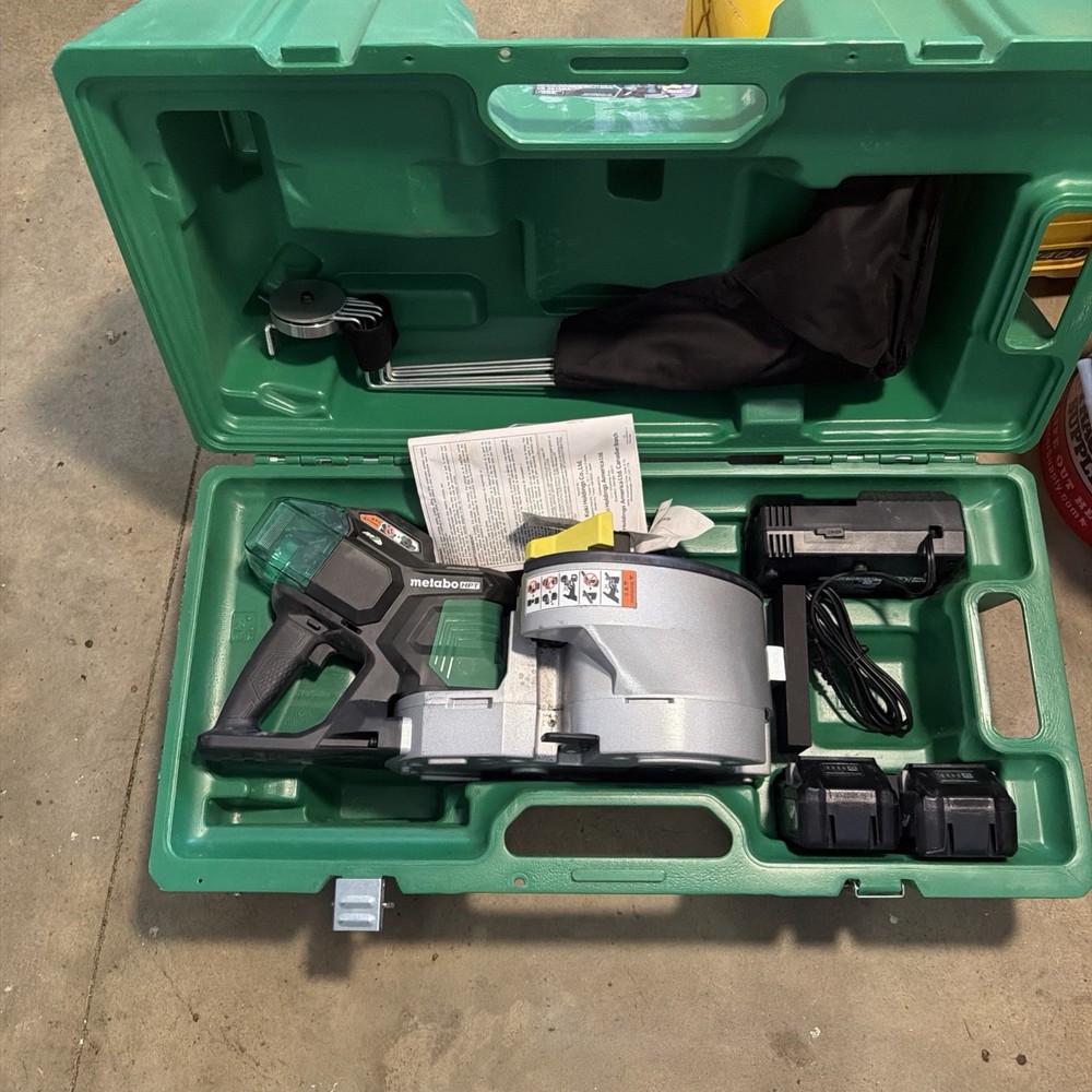 Metabo 36 Volt 5/8″ Cordless Rebar Bender/Cutter Kit VB3616DA
