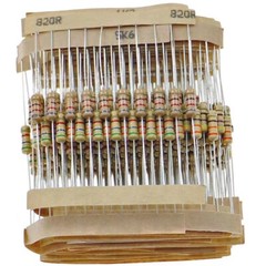 10pcs 1/4W 5% Carbon Film Resistors Choose From 100 Values 10pcs 0.25W US Ship
