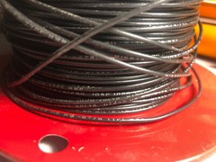 WETCO M16878/2, TYPE C, 1000V, 105C, PVC INSULATED HOOKUP WIRE 750 FT.