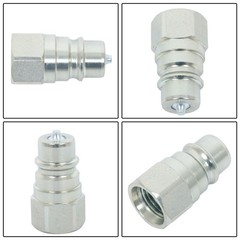 4Pcs Male Hydraulic Quick Coupler Plug AW32184 For John Deere 1023 1025