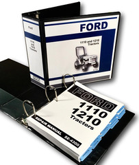 Ford 1110 1210 Tractor Service Manual Repair Shop Technical Workshop Overhaul