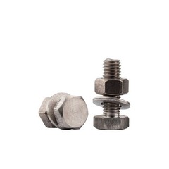 M3 M4 M5 M6 M8 M10 M12 M14-M20 GR2 Titanium Hexagon Bolts + Hex Nuts & Washers