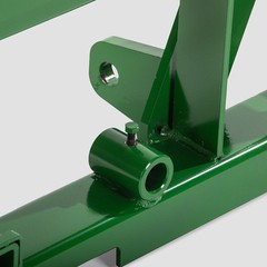 Titan Attachments Economy Global Euro Pallet Fork Frame with 48″ Fork Blades