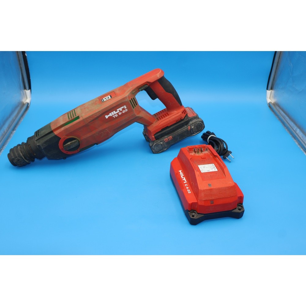 Hilti TE 5-22 Nuron 22V SDS Plus Rotary Hammer Drill Kit w/ 4.0Ah Battery