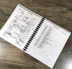 Allis Chalmers 180 185 Tractor Parts Manual Catalog Book Assembly Prior To 8001