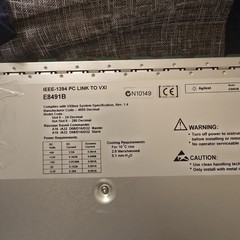 Agilent E8491B IEEE-1394 PC LINK TO VXI Firewire)