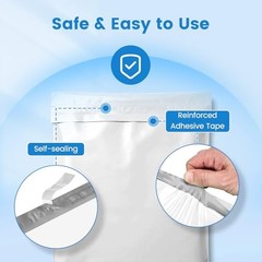 E-Commerce Poly Mailers 19×24 500Pcs White