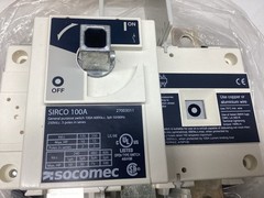 Socomec Sirco 3X100A F 27003011 Load Break Switch 100Amp 600V 3 Phase. NEW