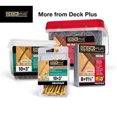 Rust Resistant Exterior Wood Screws 2-1/2″ – 73pcs Epoxy Coated with Torx Drive