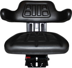 Black Tractor Suspension Seat Fits Massey Ferguson 230 231 234 234H/S 260 282