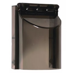 Keypad Cover, Polycarbonate, Flush Mount, 3 3/8 in W x 4 5/8 in H x 2 7/8 in D,