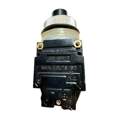 General Electric CR104G Black Oiltight Push Button, 150V **Free Shipping**