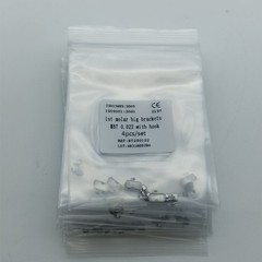 20Sets Dental 1st Molar Wide Big Brackets Orthodontic Roth MBT 022 Hooks/no Hook