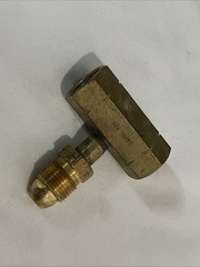 Tee Block POL Tee Manifold F. POL x M. POL for LP Propane Cylinders