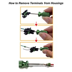 Delphi Weather Pack Connector Terminal Removal Tool (2 Pack)