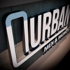 𝑵𝓙̶ Custom Channel Letters Sign, 3D LED Storefront Logo, Acrylic Metal PVC
