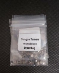 50Pcs Dental Orthodontic MIM Bite Turbos Tongue Tamers Monoblock Bondable Hinge