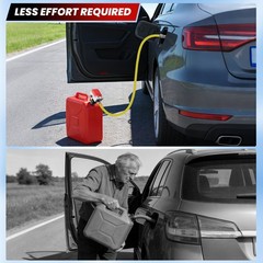 Automatic Fuel Transfer Pump with Auto-Stop Sensor(3.2 GPM), Battery Operated Ga