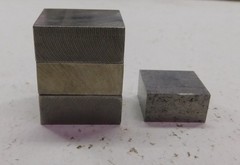 4 Machinist Tool Bit Setup Blocks. New, Cobalt. 1 1/8″ W x 1/2″ H x 1 1/4″ L &1″