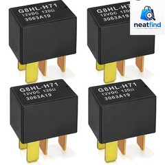 Relay G8HL-H71 Pack of 4, Automotive Relay 12VDC 39794-SDA-A03 39794-SDA-A05 …