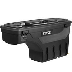 Truck Bed Storage Box, Lockable with Password Padlock, 6.6 Gal/25 L ABS Wheel We