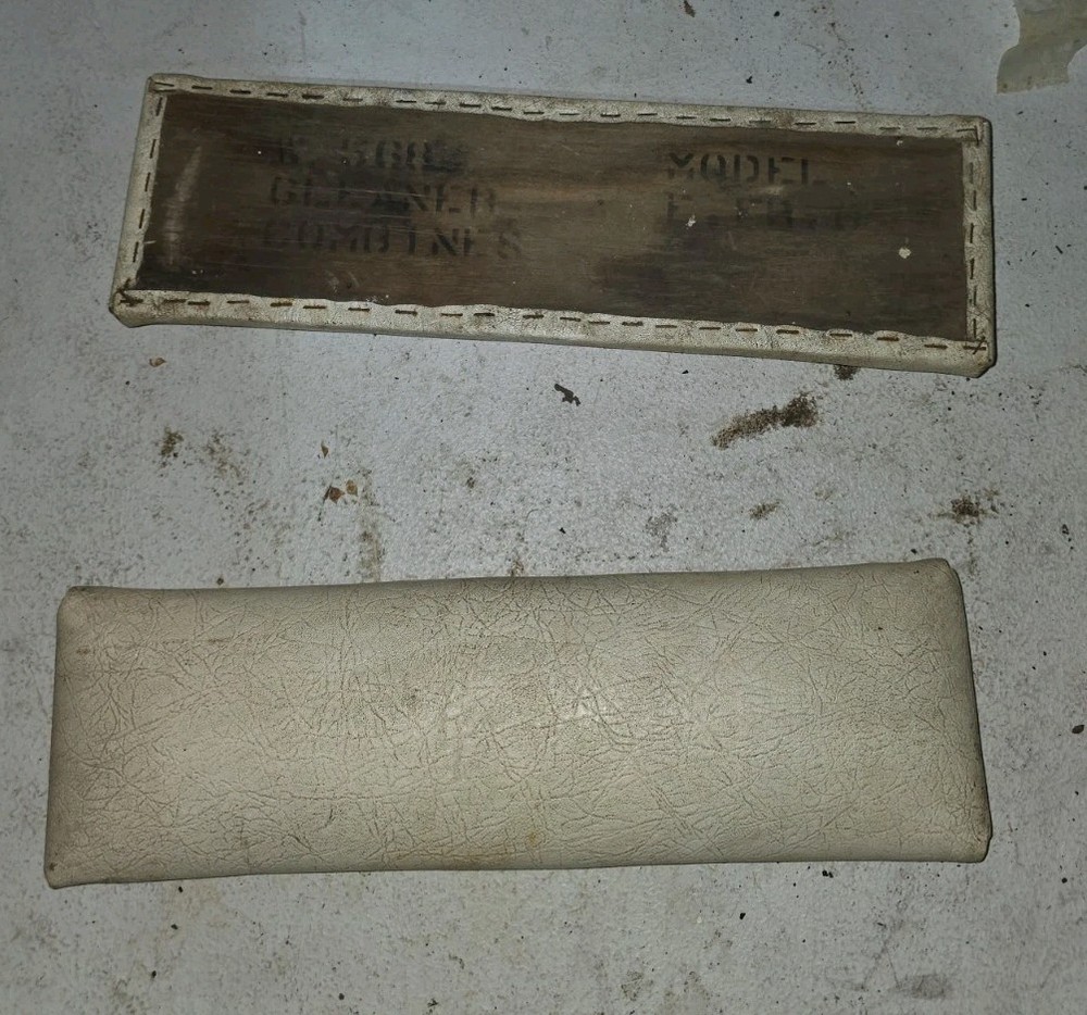 Gleaner F Combine NOS Seat Armrest? Backrest? White Pair