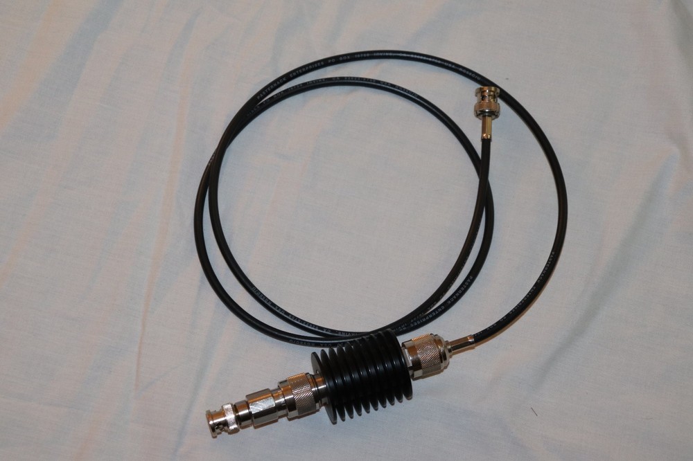 Weinschel Engineering coaxial attenuator Model 33-6-34 with UHF to BNC Adapter
