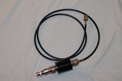 Weinschel Engineering coaxial attenuator Model 33-6-34 with UHF to BNC Adapter