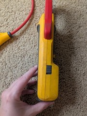Fluke 381 Remote Display True RMS AC/DC Clamp Meter with iFlex 2500A Used WORKS