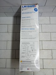 2pk TrueBro Lav Guard2 102 E-Z Fast Fit Undersink Piping Covers Open Box.
