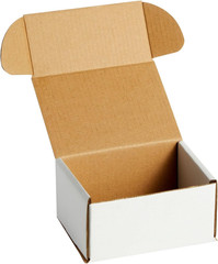 Stockroom plus Mailing Box – 50 Pack, White, 4 X 3 X 2 Inch Corrugated Cardboard