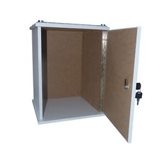 FixtureDisplays Ring Jewelry Display Stand Holds 49 Rings Bottom Storage15388