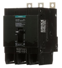 BQD3100 – Siemens 100 Amp 3 Pole 480 Volt Bolt-On Molded Case Circuit Breaker