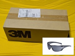 3M Virtua AP Safety Glasses 11848-00000-20 Gray Anti-Fog Lens 20-Pack New