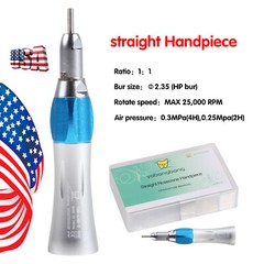 NSK Style E-type Dental Push / Latch Low Slow Speed Handpiece 2/4 Holes 1:1 USA
