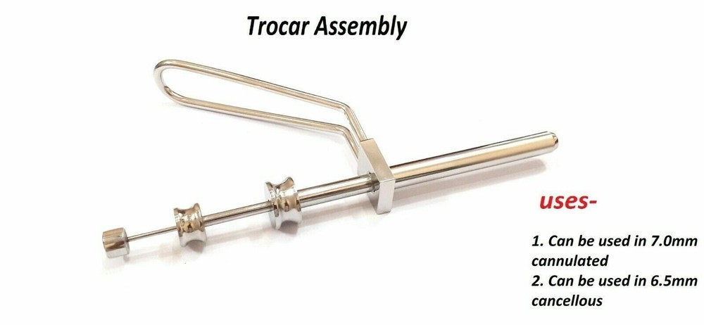 Orthopedic Cannulated Trocar assembly Surgical instruments stainless steel