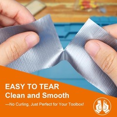 Duct Tape Dark Brown Grade 2.36 Inches x 108 Feet Heavy Duty Easy Tear Stron…